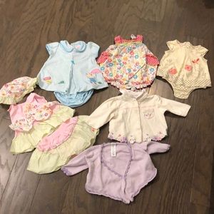 Newborn Fancy Baby Girl Clothes